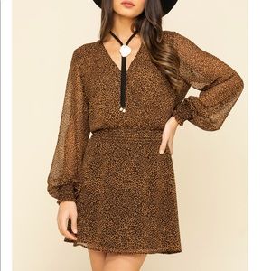 Silk leopard show me your mumu dress